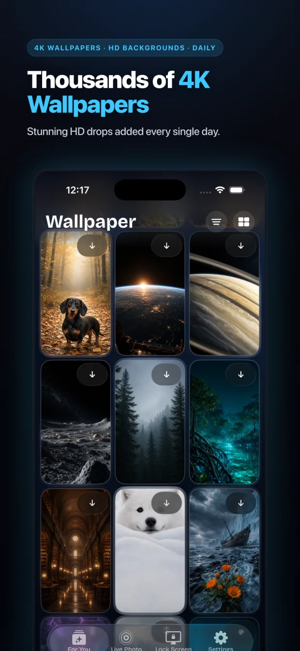 2Live — thousands of 4K wallpapers