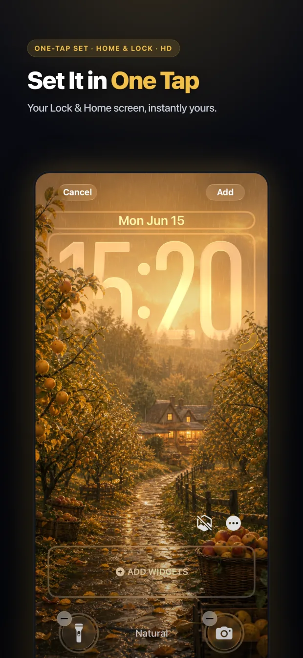 2Live — set it in one tap